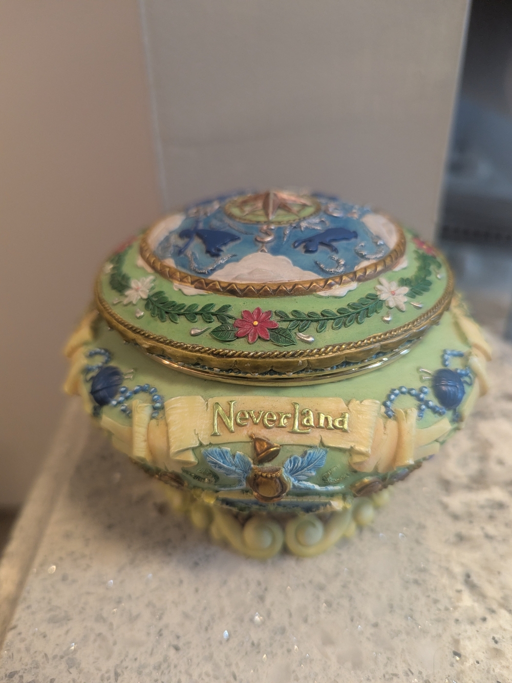 Vintage Walt Disney Tinker Bell Music Box “You Can Fly!” Edition *Pre-Owned